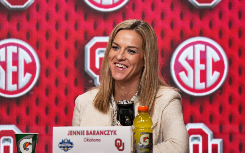 Reaching 67 points is creating a ‘6-7’ frenzy at college basketball games across the country