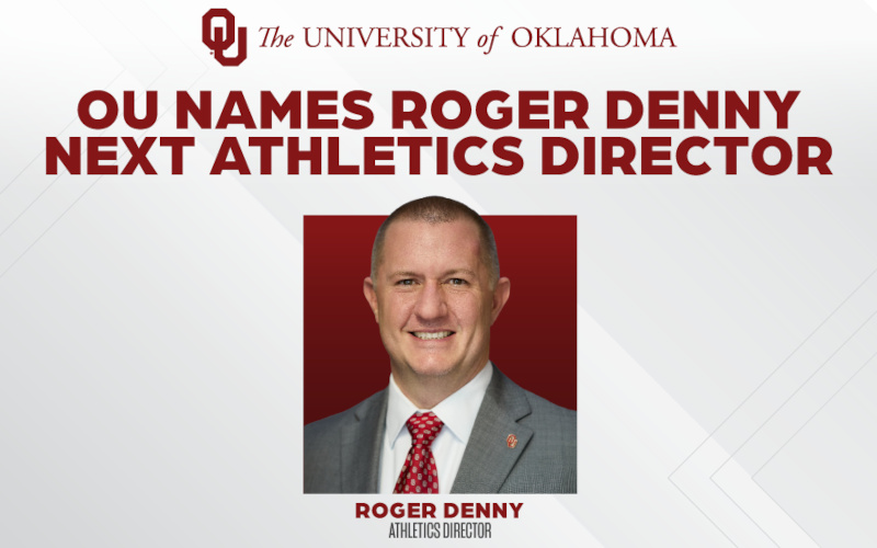 OU hires Roger Denny as AD to replace retiring Joe Castiglione