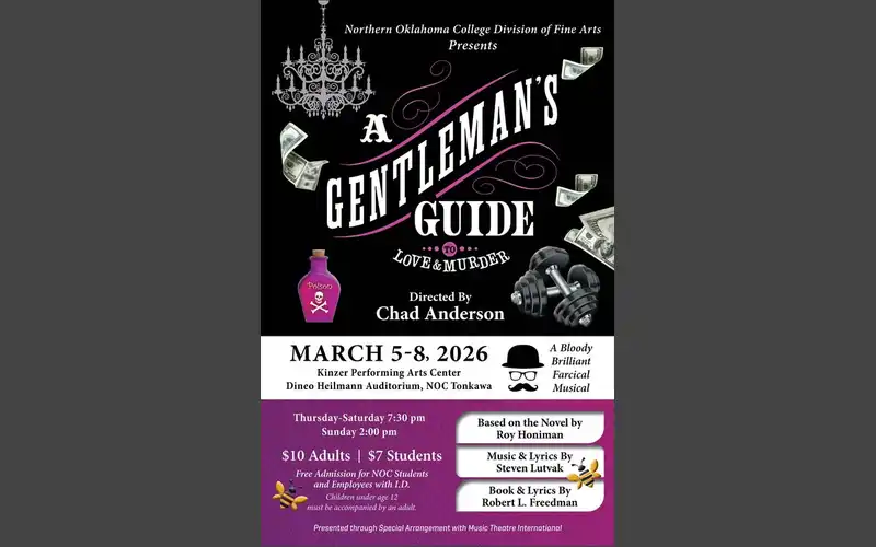 NOC Fine Arts presents ‘A Gentleman’s Guide to Love and Murder”