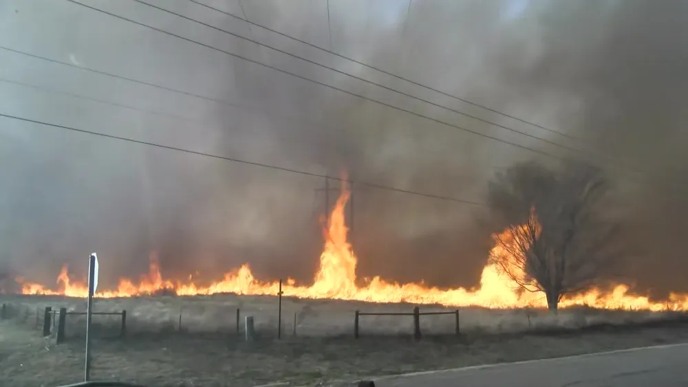 Stitt declares State of Emergency after wildfires in northwest Oklahoma