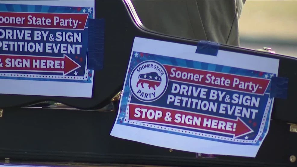 Sooner State Party urges Oklahomans to sign petition as party nears 35,000 signature goal