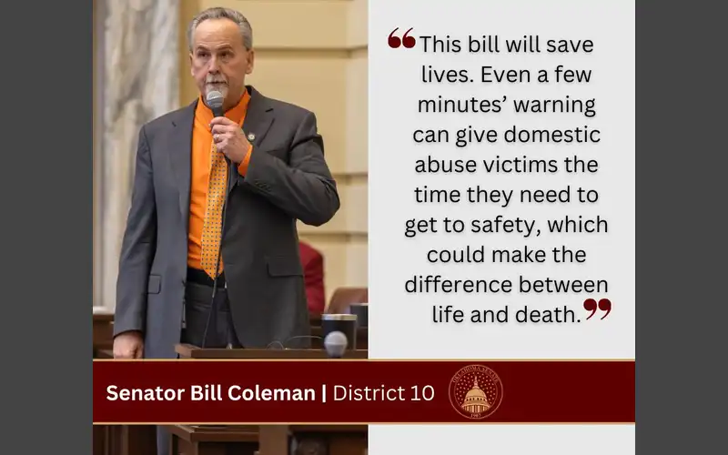 Senate Unanimously Approves Bill Requiring GPS Tracking for Violent Domestic Abusers