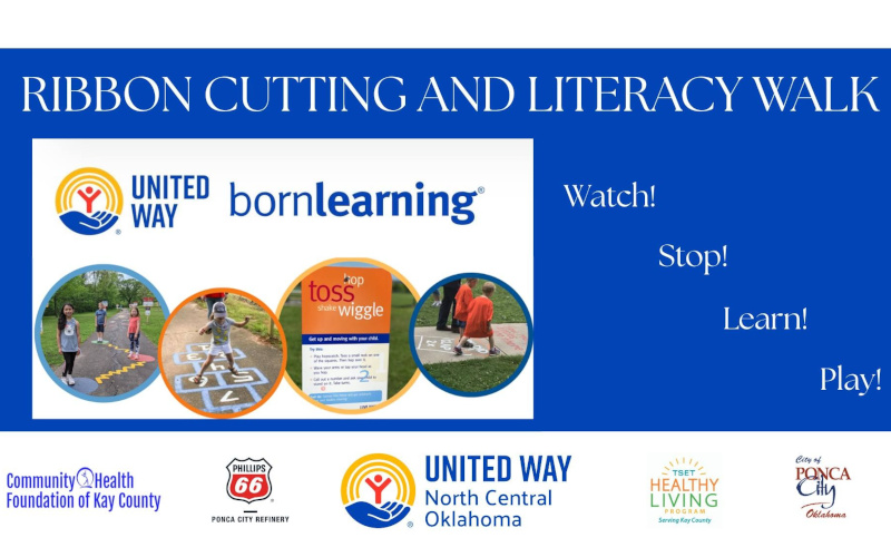 Literacy Fun Walk & Born Learning Trail Ribbon Cutting at War Memorial Park