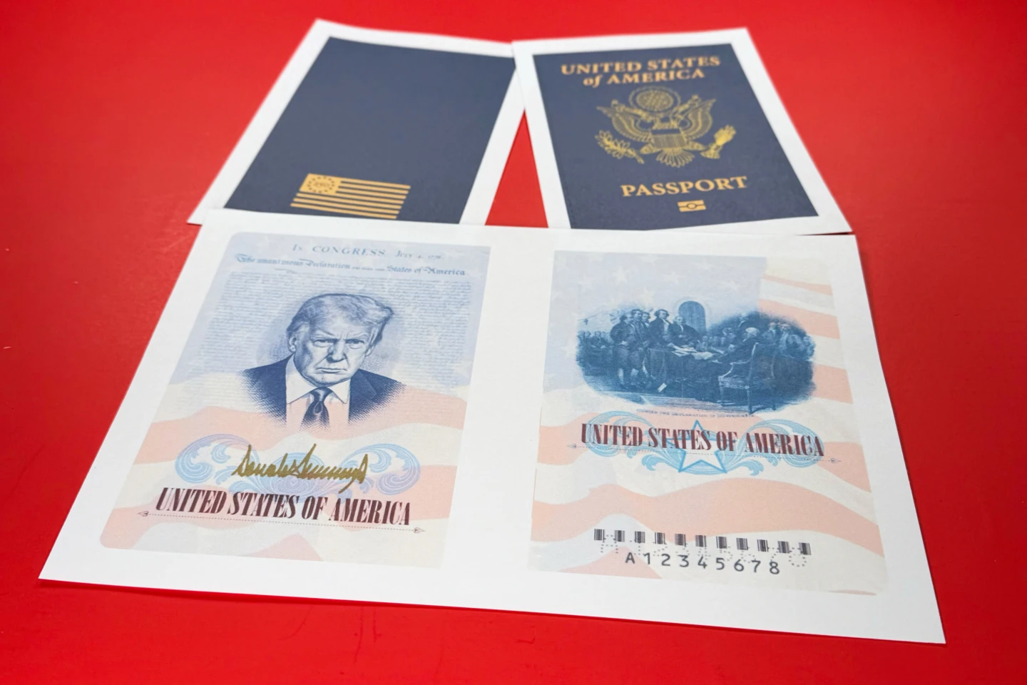 US will issue commemorative passports with Trump’s picture for America’s 250th birthday