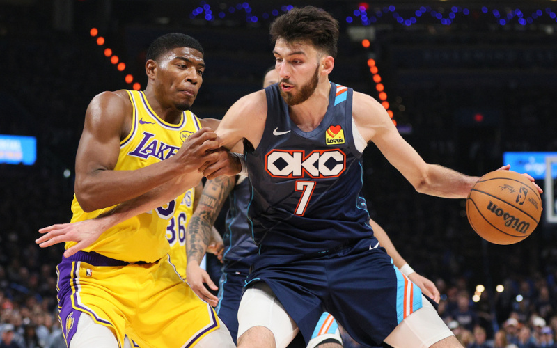 Holmgren and Gilgeous-Alexander each score 22 as Thunder take 2-0 lead over Lakers in West semis