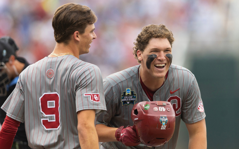 OU a win away from national title after roughing up North Carolina ace in Game 1 of CWS finals
