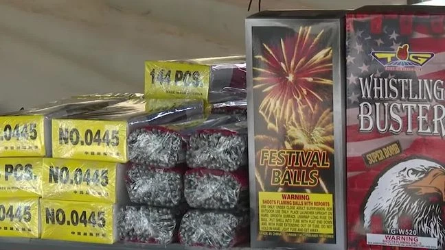 Firefighters warn Fourth of July fireworks embers can ignite grass fires after show ends