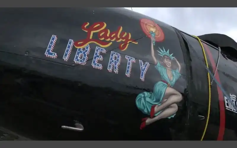 Historic WWII aircraft begins final journey to Tulsa Air and Space Museum