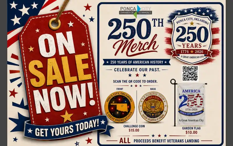 America 250 merchandise is NOW ON SALE while supplies last