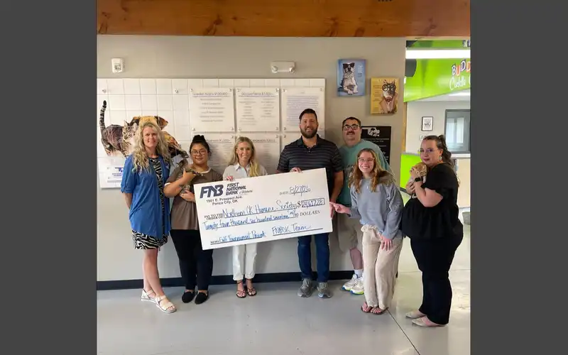 First National Bank of Oklahoma raises $24,000 for local animal organization