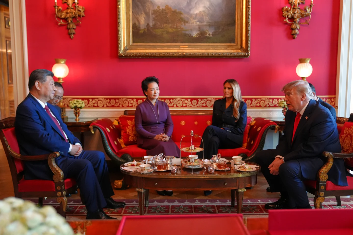 Trump disputes his ambassador’s account that he asked China’s president if he wanted to buy US arms
